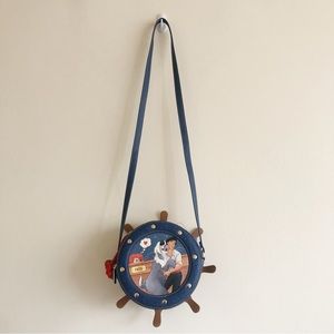 Danielle Nicole Disney The Little Mermaid Ship Wheel Crossbody Bag